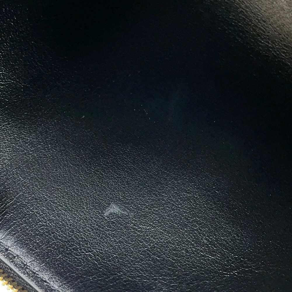 Celine Chain Shoulder Bag Cuile Triomphe Clutch Black - Picture 8 of 12